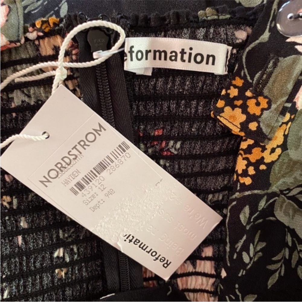 NEW Reformation Celestia Dress Hayden 12 - Picture 8 of 17